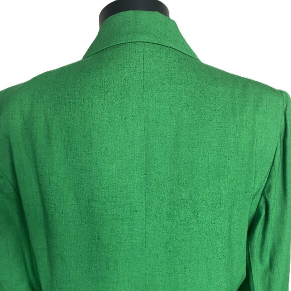 EUC Green Worthington Blazer sz 14P - Picture 6 of 10